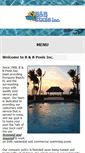 Mobile Screenshot of bbpoolsinc.com